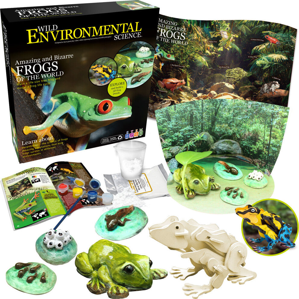 Wild Environmental Science - Amazing and Bizarre Frogs of the