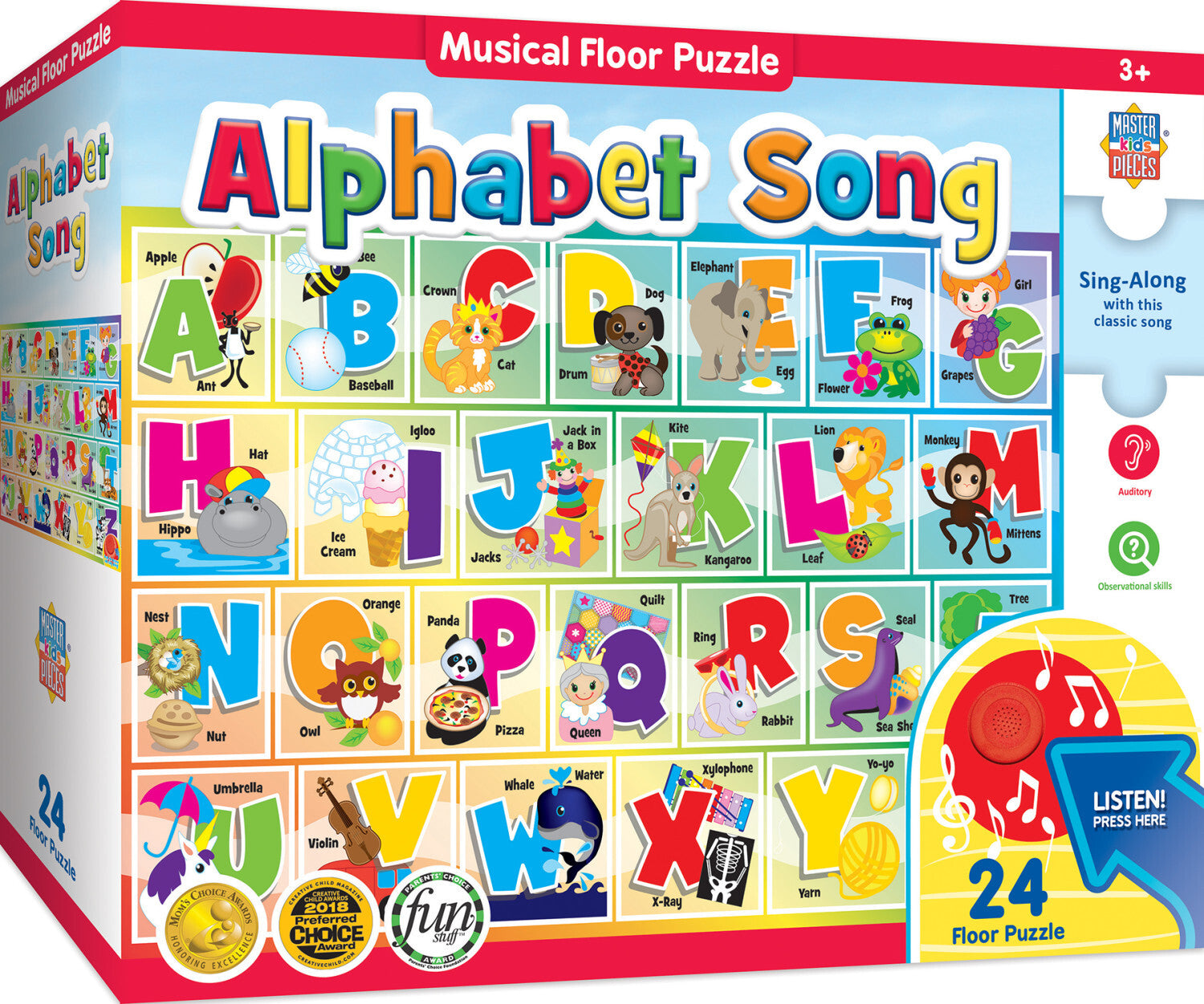 Sing-A-Long - Alphabet 24pc Sound Puzzle – Toys on the Square