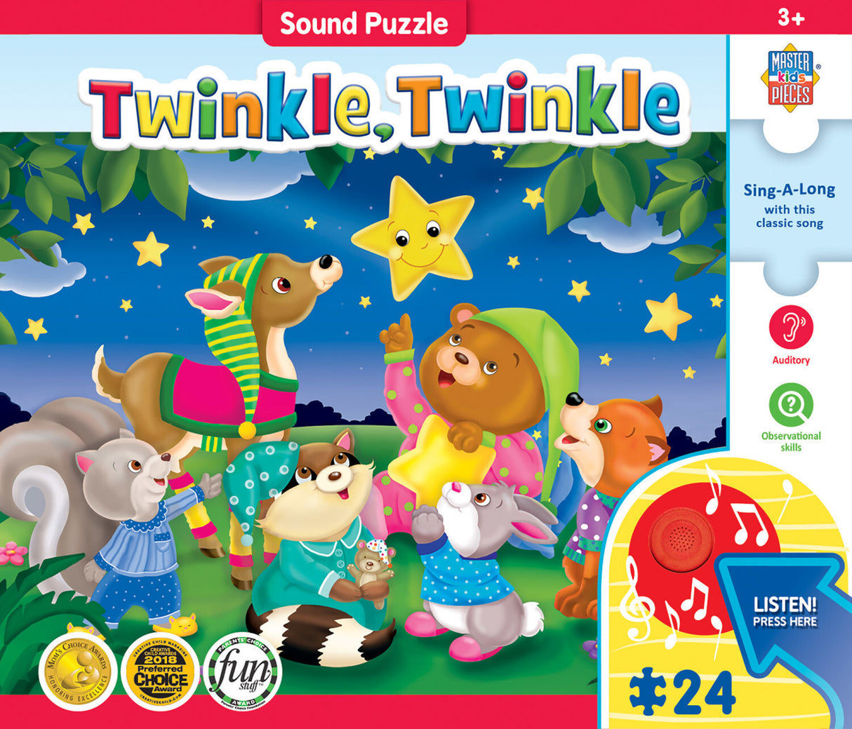 Sing-A-Long - Twinkle Twinkle 24 Piece Sound Puzzle