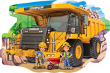 Caterpillar - Dump Truck 36 Piece Shaped Floor Puzzle