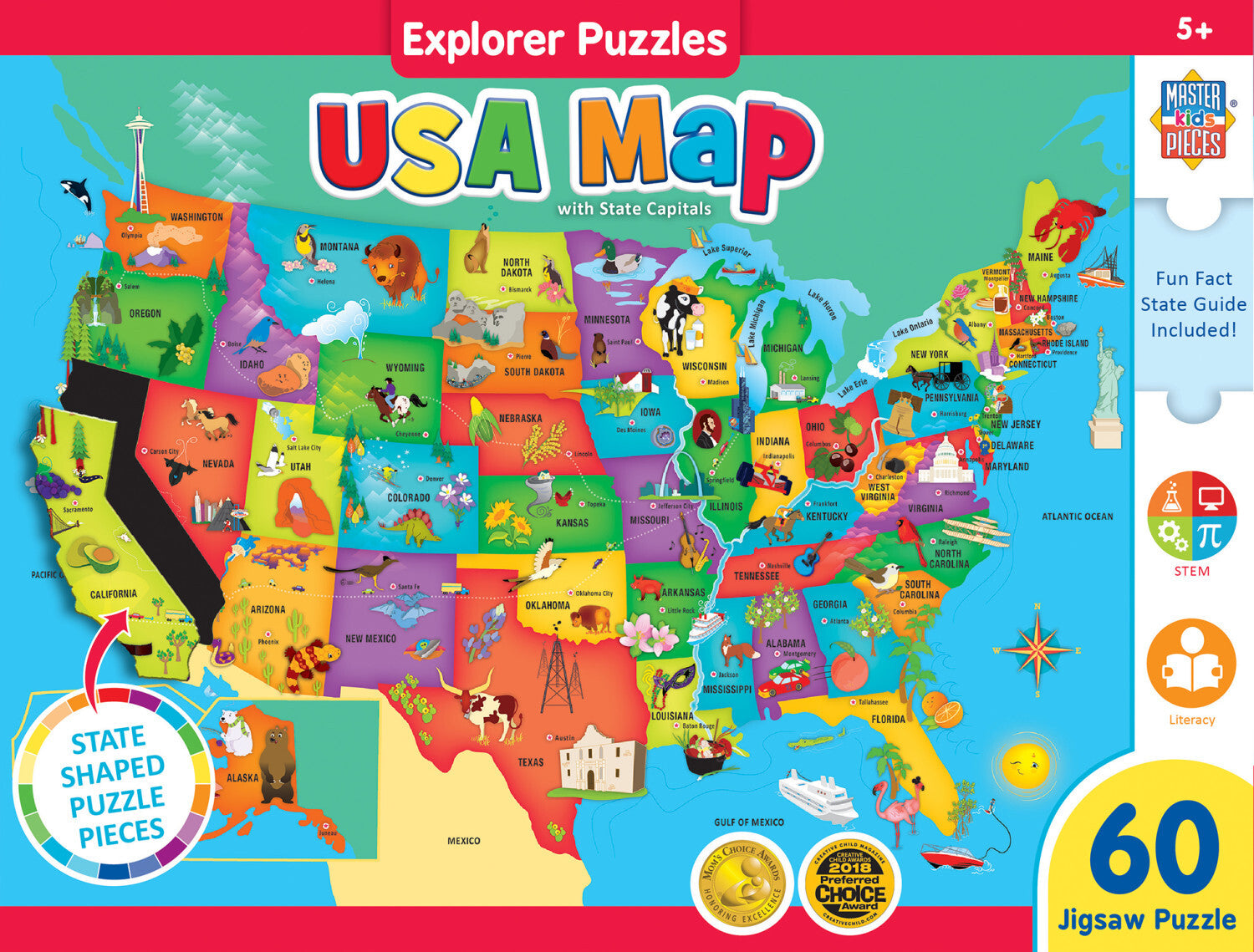 125th ANNIVERSARY　USA BASEBALL MAP パズル Amazon.com: MLB League Map Puzzle - 500-Piece Sports Puzzle