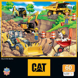 Caterpillar - Day at the Quarry 60 Piece Puzzle