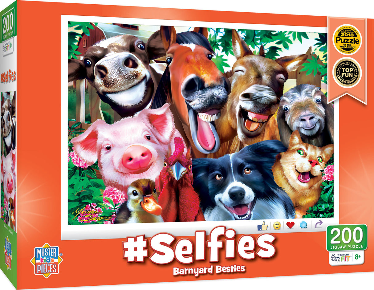 Selfies - Barnyard Besties 200 Piece Puzzle