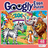 Googly Eyes - Zoo Animals 48 Piece Puzzle