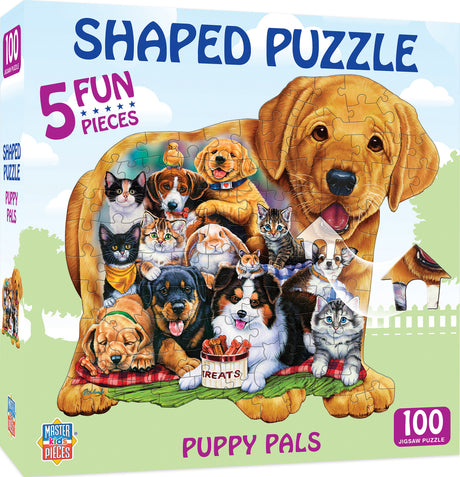 Pets Pals - 100 Piece Shaped Puzzle