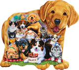 Pets Pals - 100 Piece Shaped Puzzle