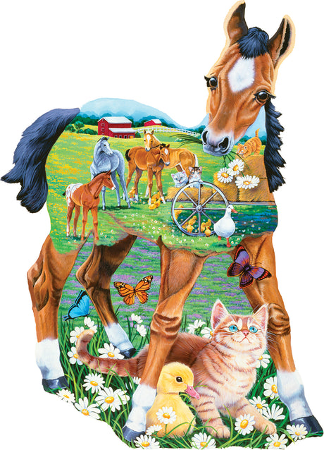 Pony Playtime - 100 Piece Shaped Puzzle