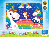 Lil Puzzler - Rainbow Unicorns 24 Piece Puzzle