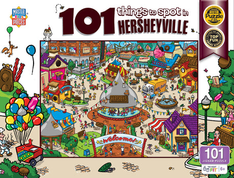 101 Things to Spot - In Hersheyville 100 Piece Puzzle