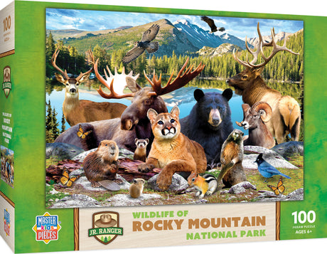 Jr Ranger - Rocky Mountain National Park 100 Piece Puzzle