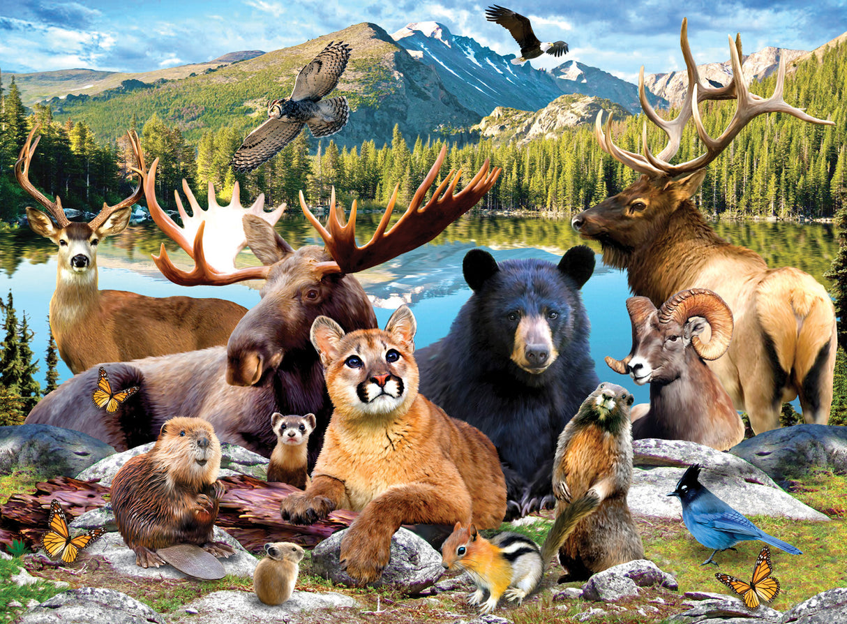 Jr Ranger - Rocky Mountain National Park 100 Piece Puzzle