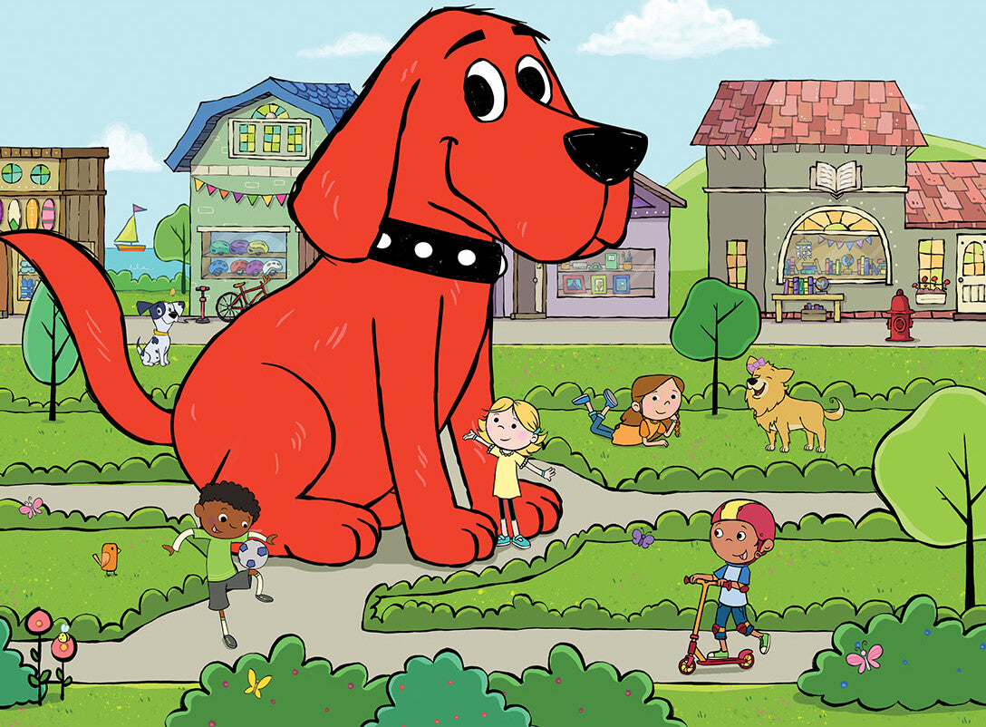 Clifford - Town Square 24 Piece Puzzle