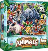 World of Animals - Safari Friends 100 Piece Puzzle