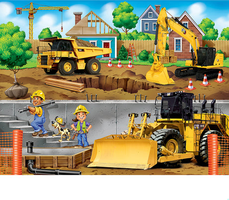 Caterpillar - In My Neighborhood 60 Piece Puzzle