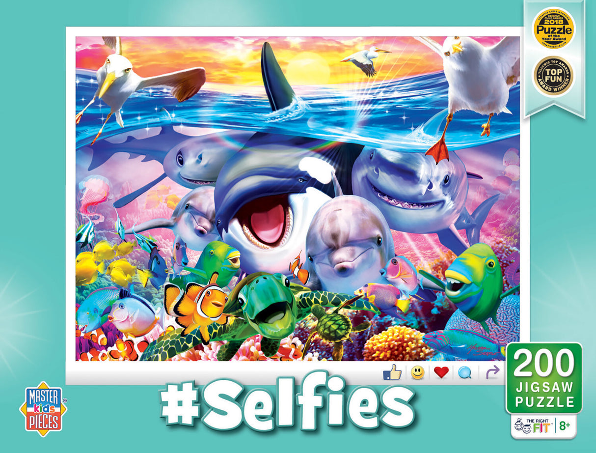 Selfies - Wild Waves 200 Piece Puzzle