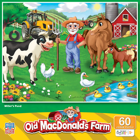 Old MacDonald's Farm Pond 60pc