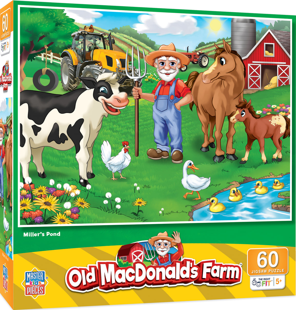 Old MacDonald's Farm Pond 60pc