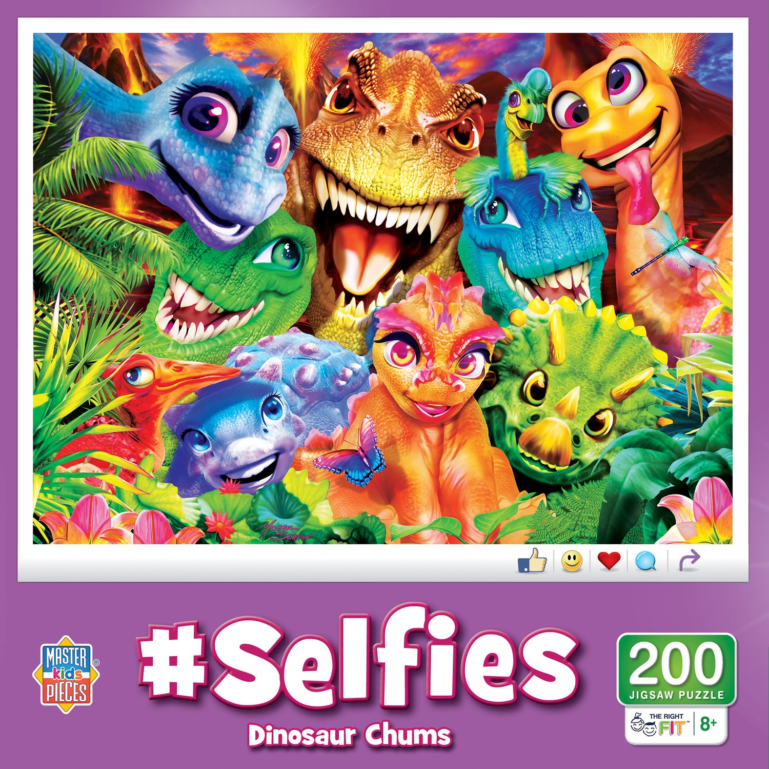 Selfies - Dinosaur Chums 200pc Puzzles – Toys on the Square