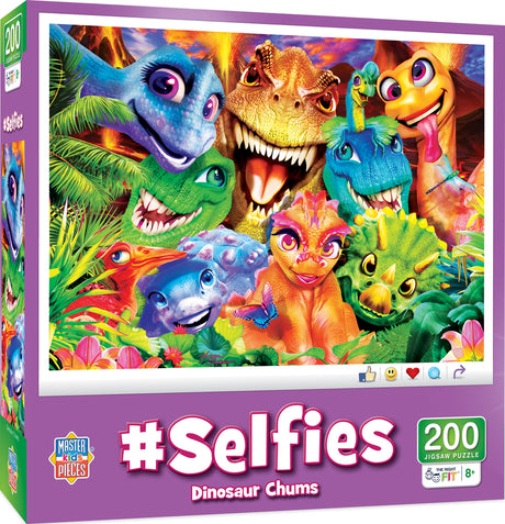 Selfies - Dinosaur Chums 200 Piece Puzzle