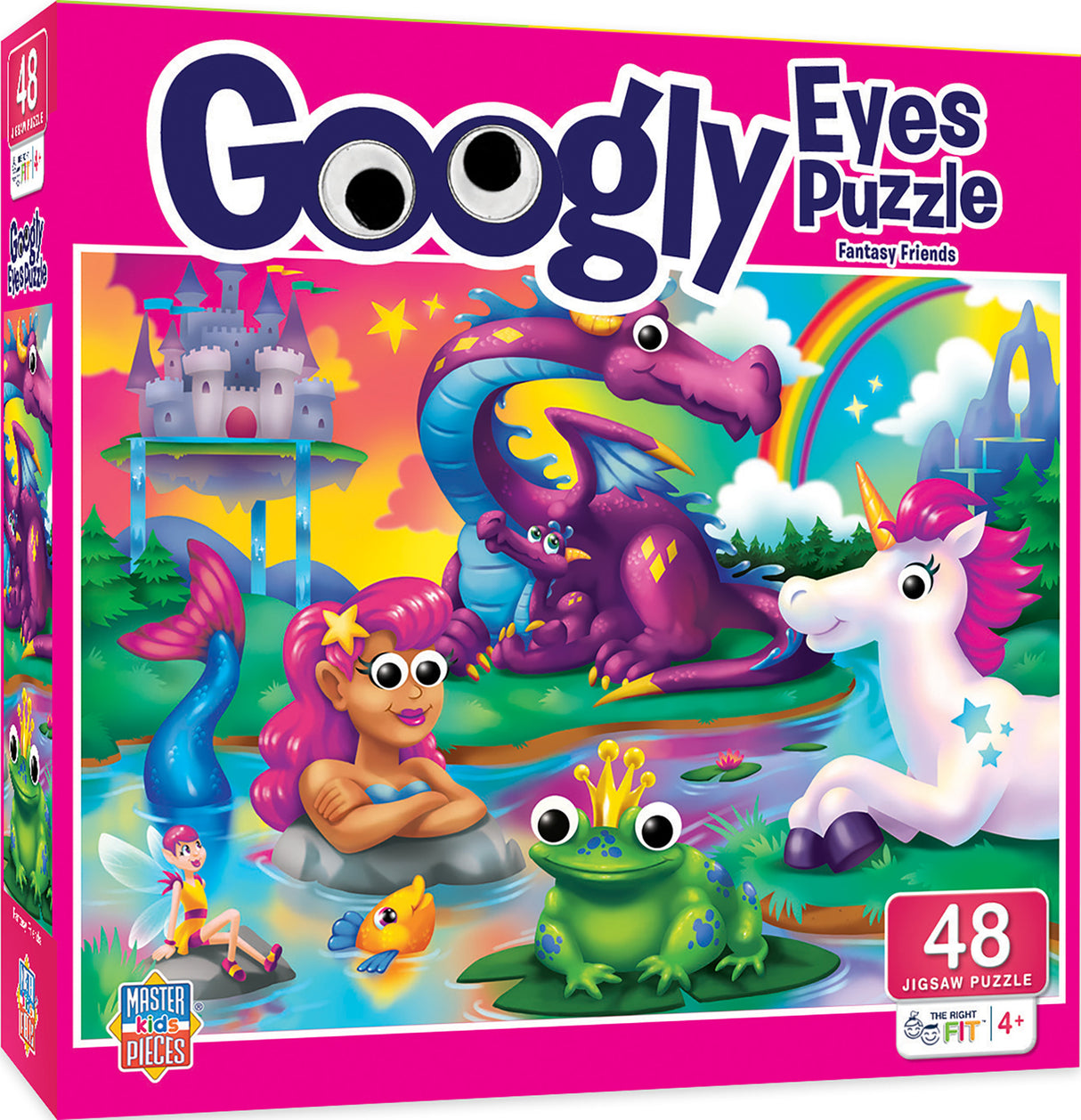 Googly Eyes - Fantasy Friends 48 Piece Puzzle