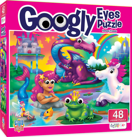 Googly Eyes - Fantasy Friends 48 Piece Puzzle