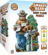 Smokey Bear - 36 Piece Shaped Floor Puzzle