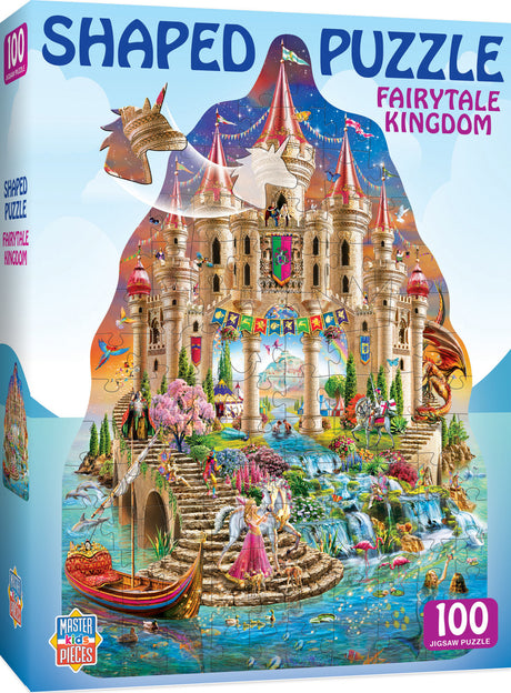 Fairytale Kingdom - 100 Piece Shaped Puzzle