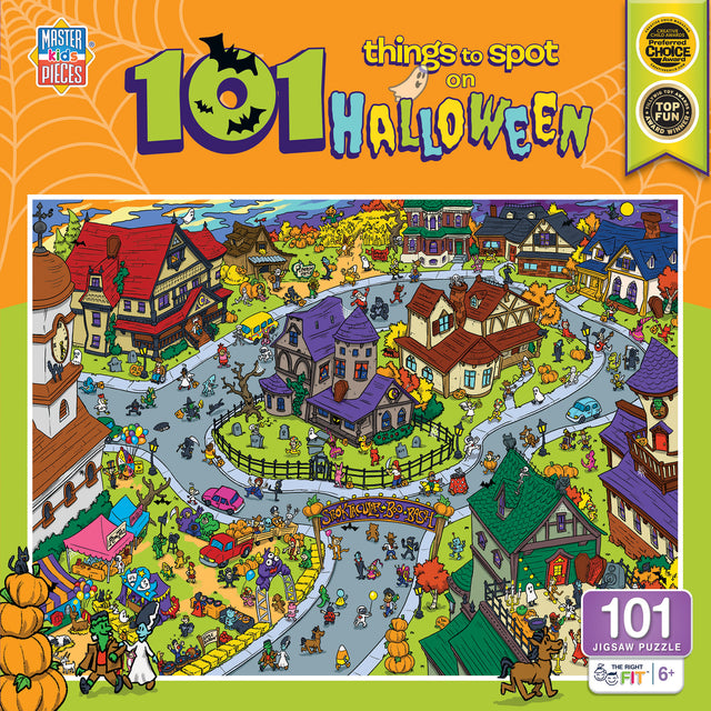 101 Things to Spot - On Halloween 101 Piece Puzzle