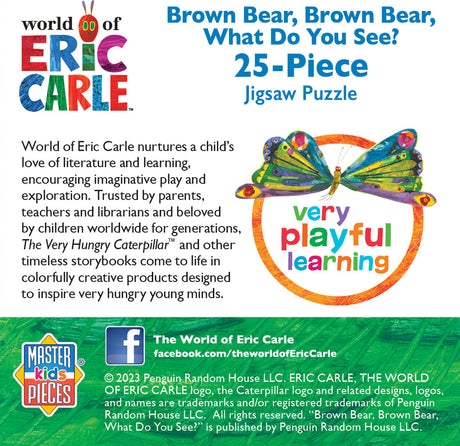 World of Eric Carle - Brown Bear 25 Piece Puzzle