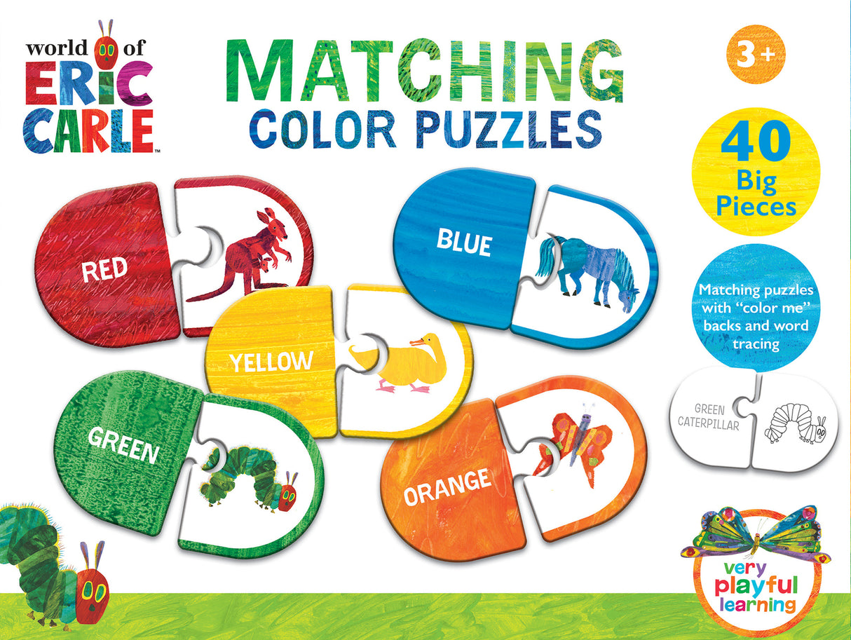 Eric Carle - Colors Matching Puzzles