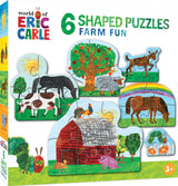 Eric Carle - Farm Fun 6-Pack Mini Shaped Puzzles