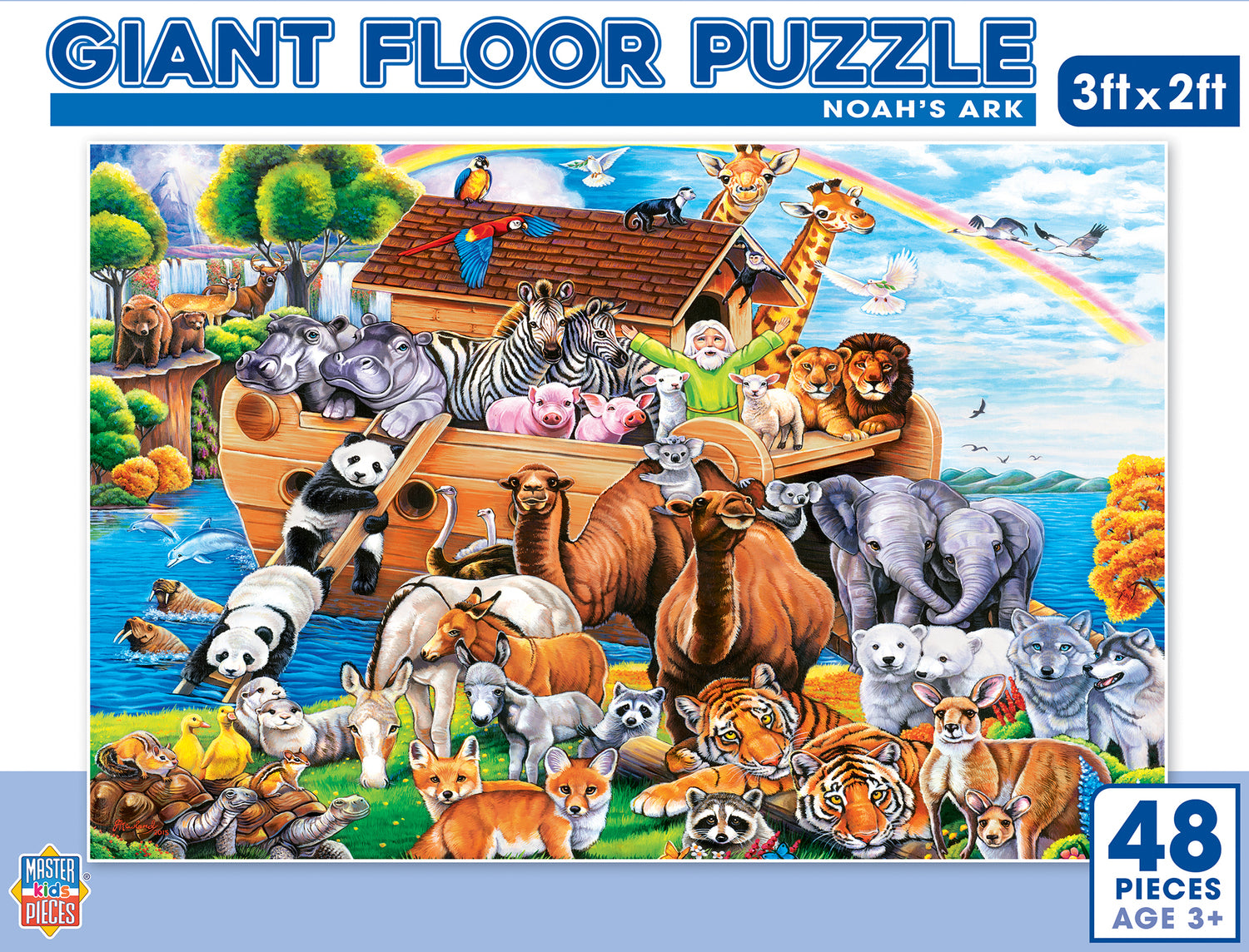 Noah's Ark 48pc Giant Floor Puzzle – Toys on the Square