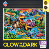 Glow in the Dark - King of the Dinos 100 Piece Puzzle