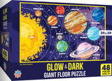 Glow in the Dark - Our Solar System 48 Piece Floor Puzzle