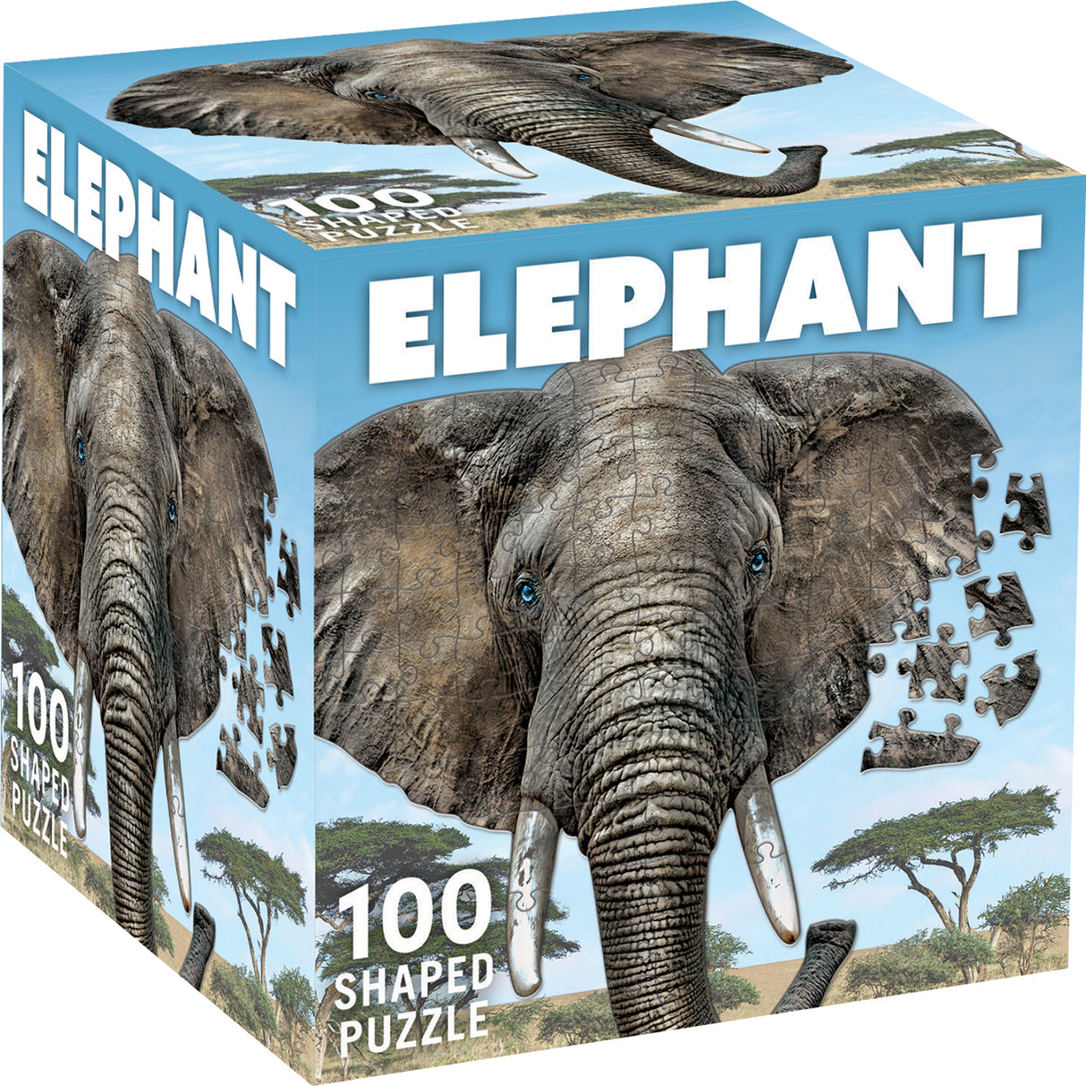 Elephant 100 Piece Squzzle