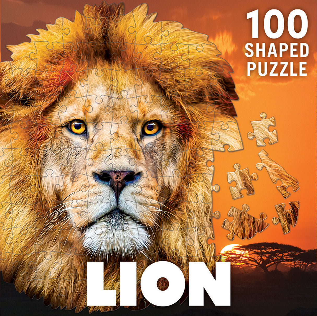 Lion 100 Piece Squzzle