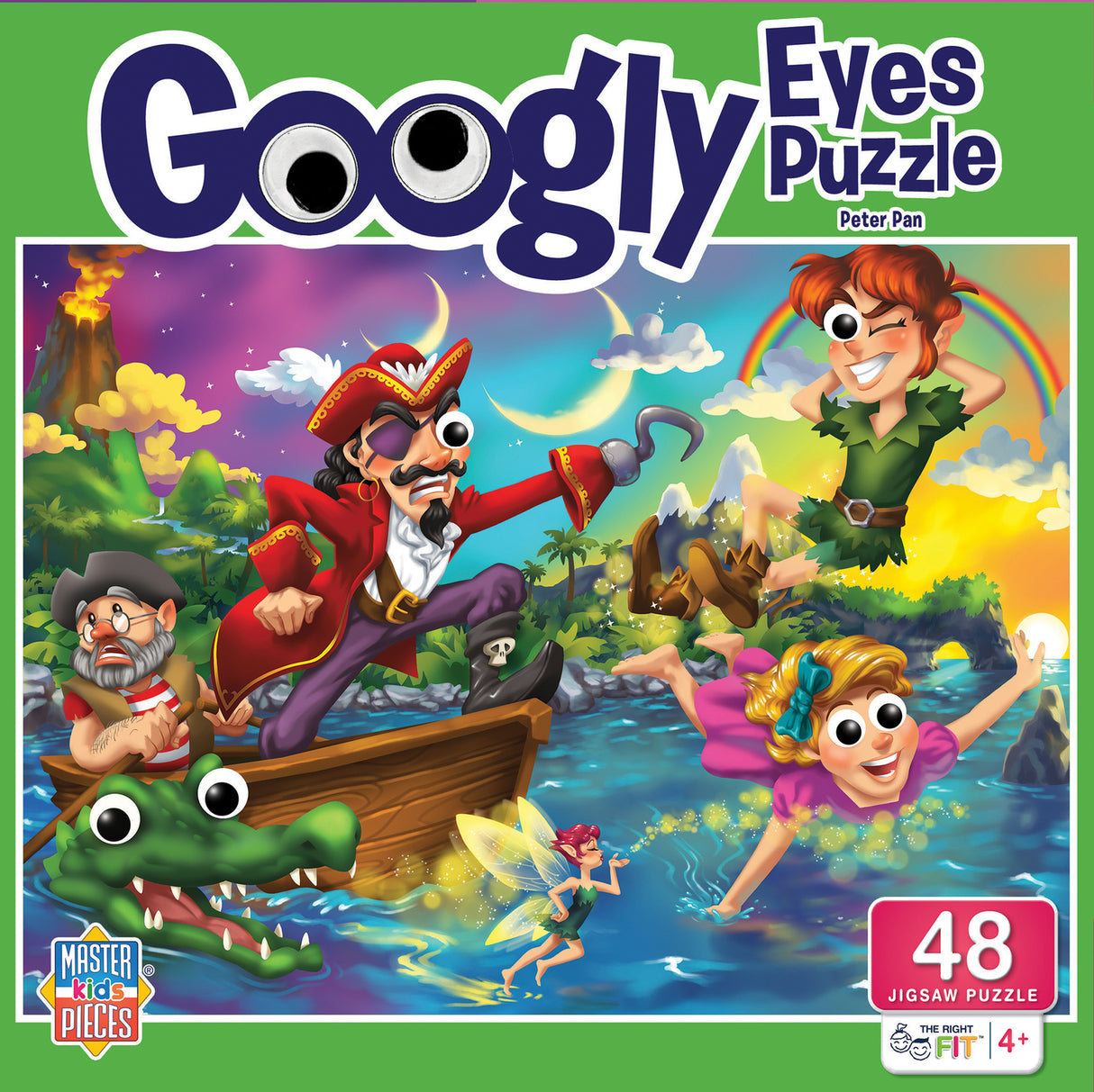 Googly Eyes - Peter Pan 48 Piece Puzzle