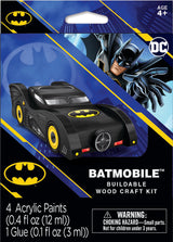 Batman - Mini Batmobile Wood Paint Kit