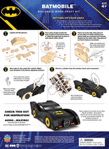 Batman - Mini Batmobile Wood Paint Kit