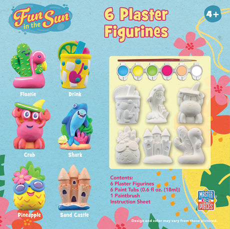 Fun in the Sun Plaster Paint Set