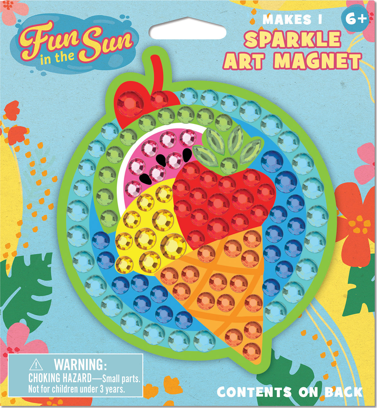 Fun In The Sun - Ice Cream Sparkle Art