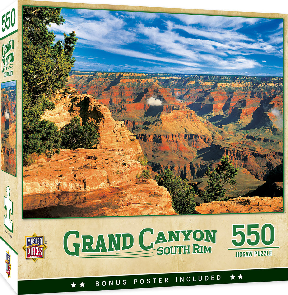 National Parks - Grand Canyon South Rim 550 Piece Puzzle