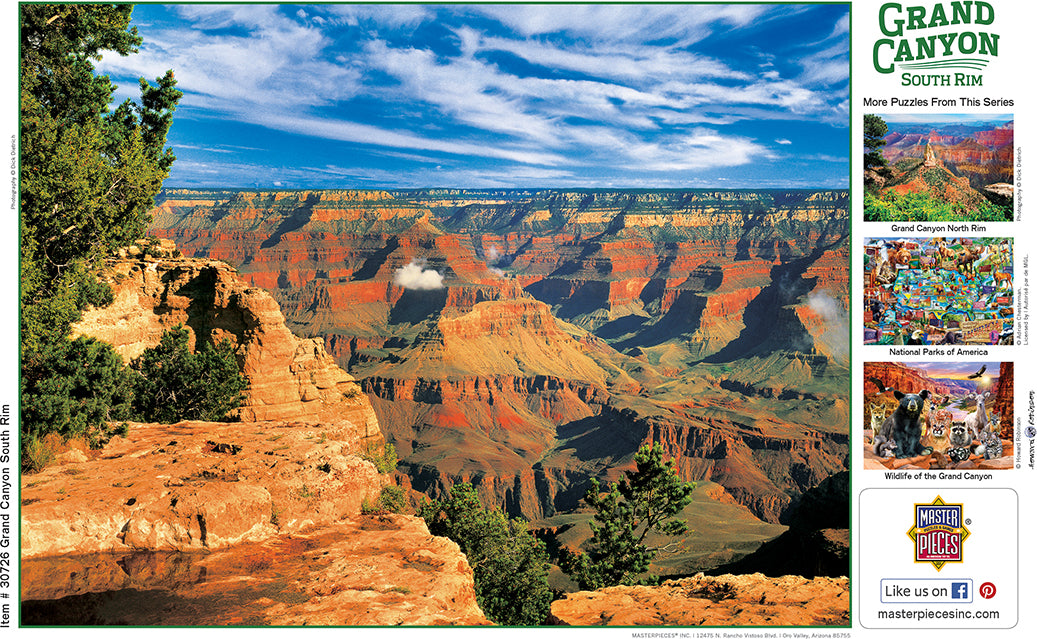 National Parks - Grand Canyon South Rim 550 Piece Puzzle