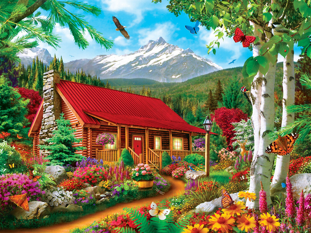 Memory Lane - Mountain Hideaway 300 Piece EZ Grip Puzzle