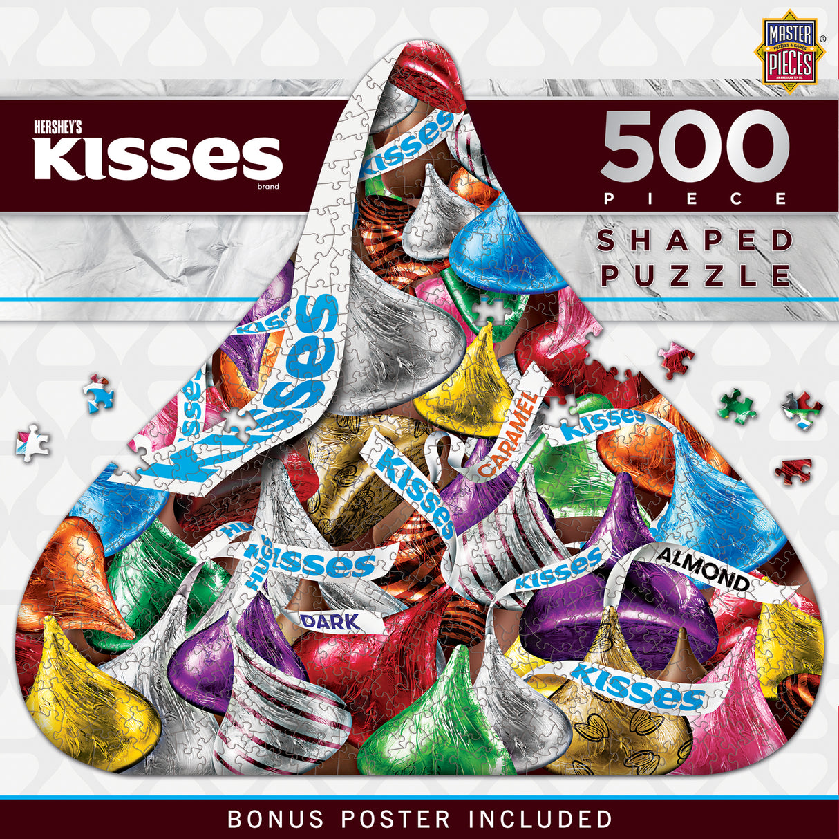 Hershey's - Kiss 500 Piece Shaped Puzzle