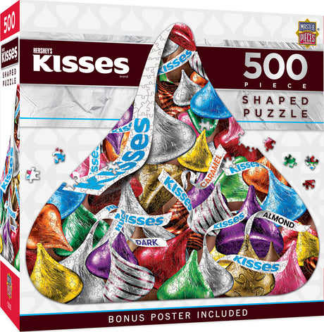 Hershey's - Kiss 500 Piece Shaped Puzzle