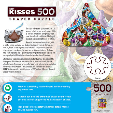 Hershey's - Kiss 500 Piece Shaped Puzzle