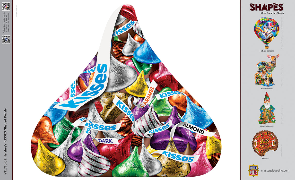 Hershey's - Kiss 500 Piece Shaped Puzzle