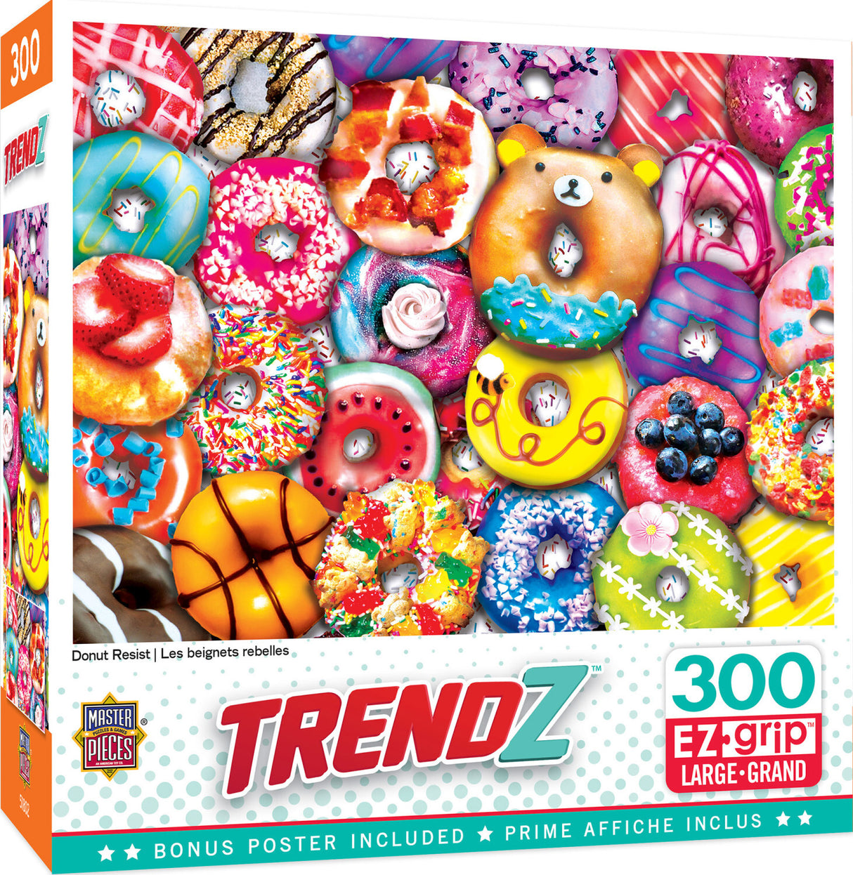 Trendz - Donut Resist 300 Piece EZ Grip Puzzle