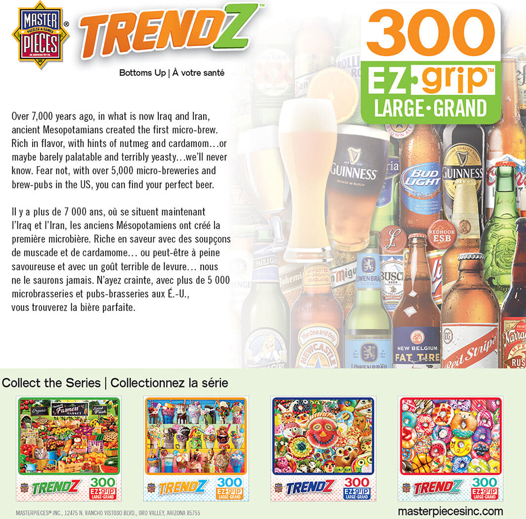 Trendz - Bottoms Up 300 Piece EZ Grip Puzzle